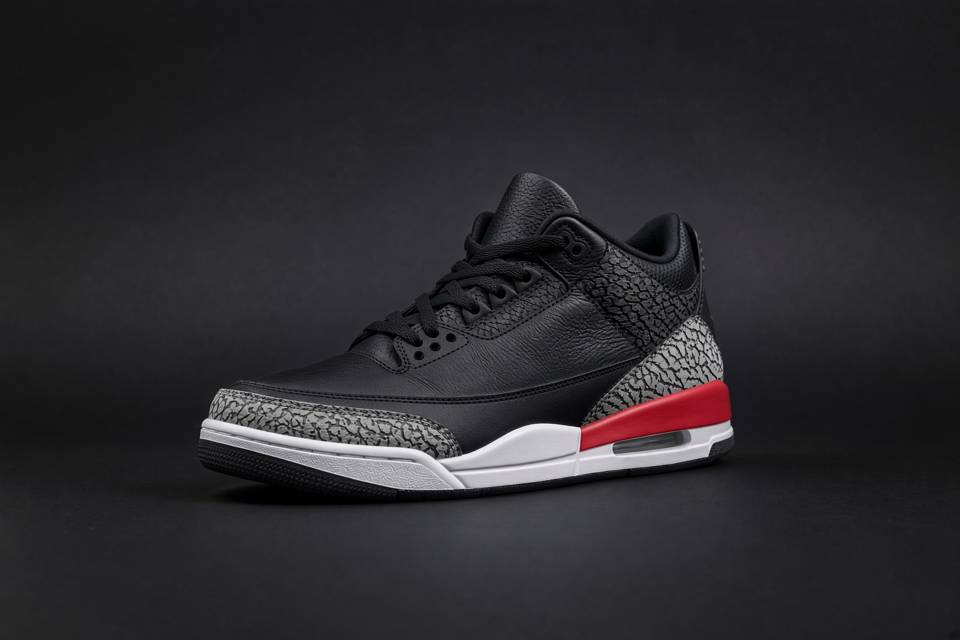 Air Jordan 3 Black Cement