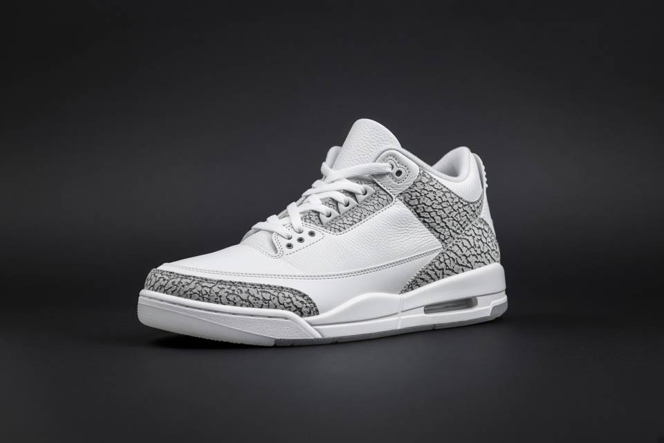 Air Jordan 3 White Cement