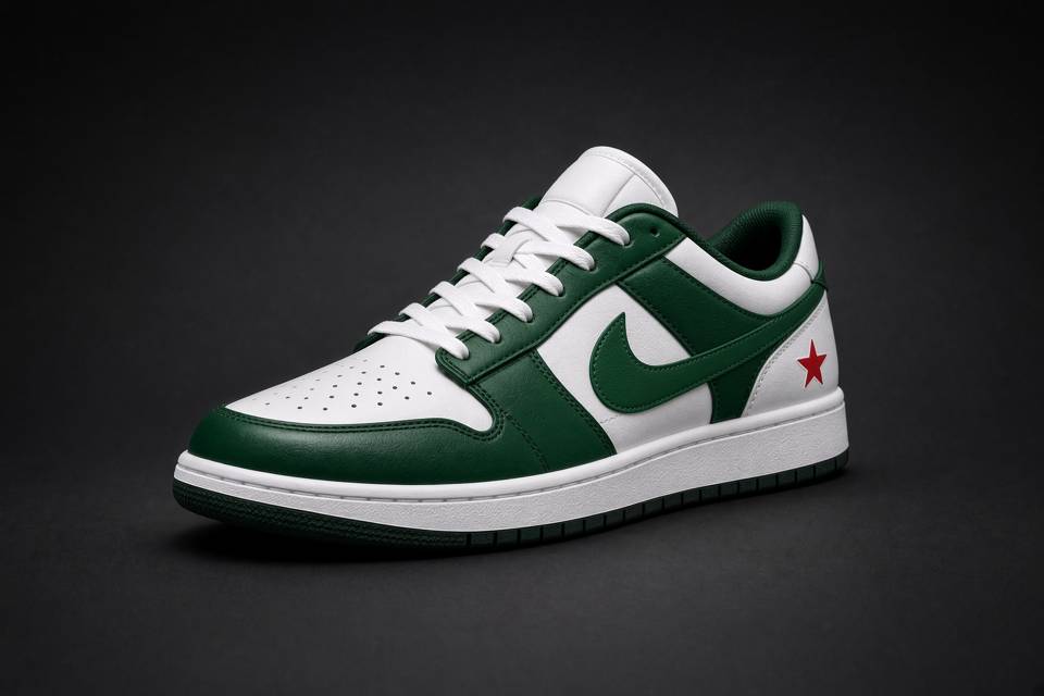 SB Dunk Low Heineken
